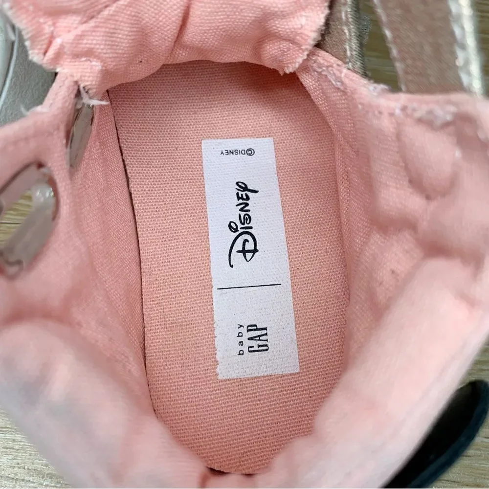 Baby GAP Disney Minnie Mouse Size 5 Pink High Top Sneakers